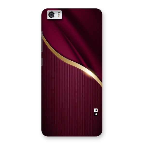 Smooth Maroon Back Case for Xiaomi Redmi Mi5