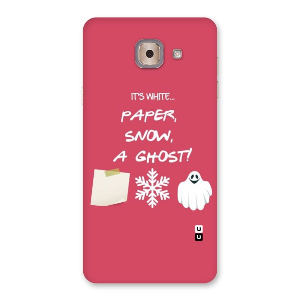 Snow Paper Back Case for Galaxy J7 Max