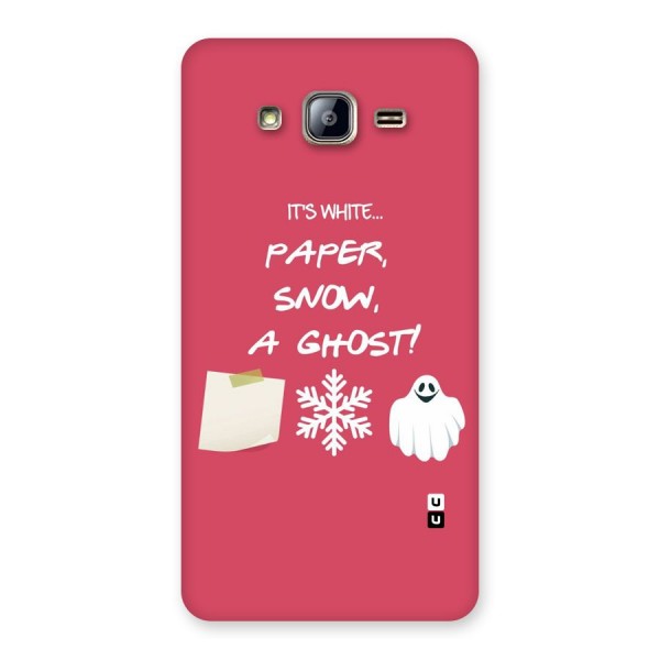 Snow Paper Back Case for Galaxy On5