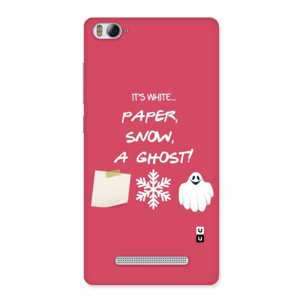 Snow Paper Back Case for Xiaomi Mi4i