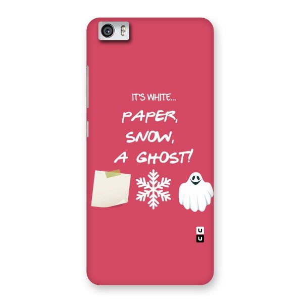 Snow Paper Back Case for Xiaomi Redmi Mi5