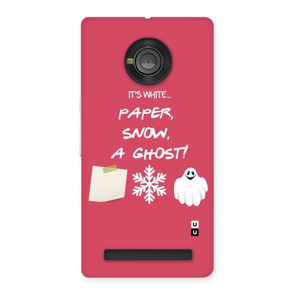 Snow Paper Back Case for Yu Yuphoria