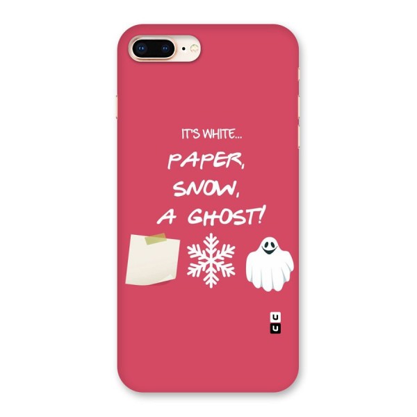 Snow Paper Back Case for iPhone 8 Plus