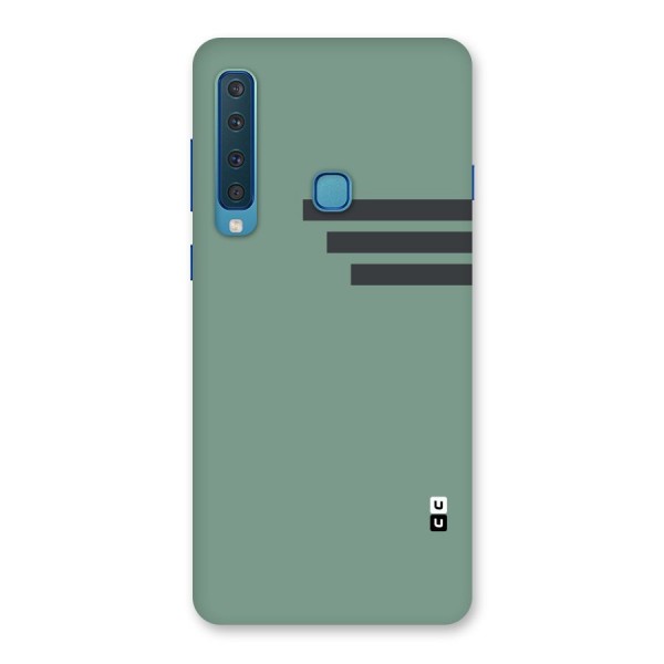 Solid Sports Stripe Back Case for Galaxy A9 (2018)