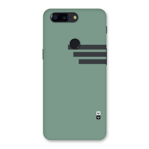 Solid Sports Stripe Back Case for OnePlus 5T