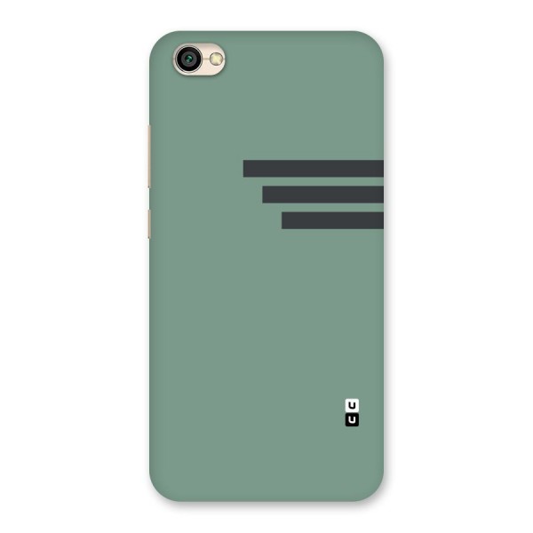 Solid Sports Stripe Back Case for Redmi Y1 Lite