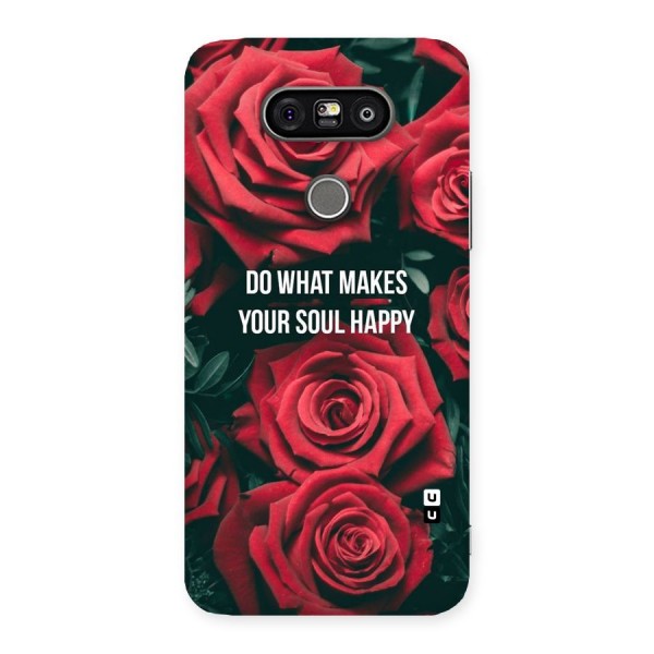 Soul Happy Back Case for LG G5