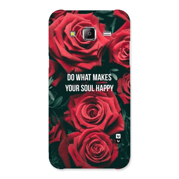 Soul Happy Back Case for Samsung Galaxy J5