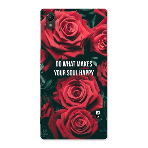 Soul Happy Back Case for Sony Xperia Z1