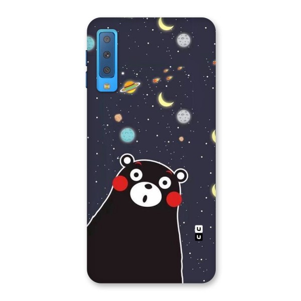 Space Bear Back Case for Galaxy A7 (2018)