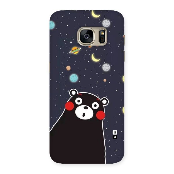 Space Bear Back Case for Galaxy S7