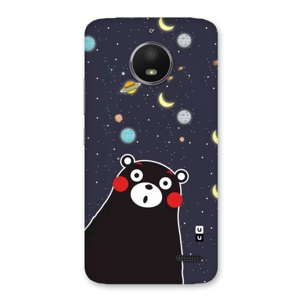 Space Bear Back Case for Moto E4