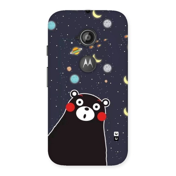 Space Bear Back Case for Moto E 2nd Gen