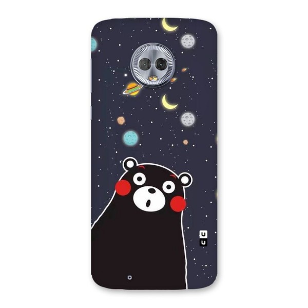 Space Bear Back Case for Moto G6