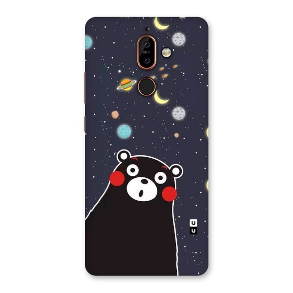 Space Bear Back Case for Nokia 7 Plus