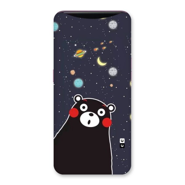 Space Bear Back Case for Oppo Find X