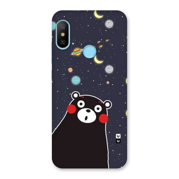 Space Bear Back Case for Redmi 6 Pro