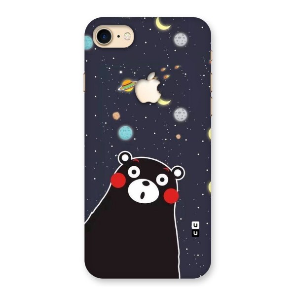 Space Bear Back Case for iPhone 7 Apple Cut