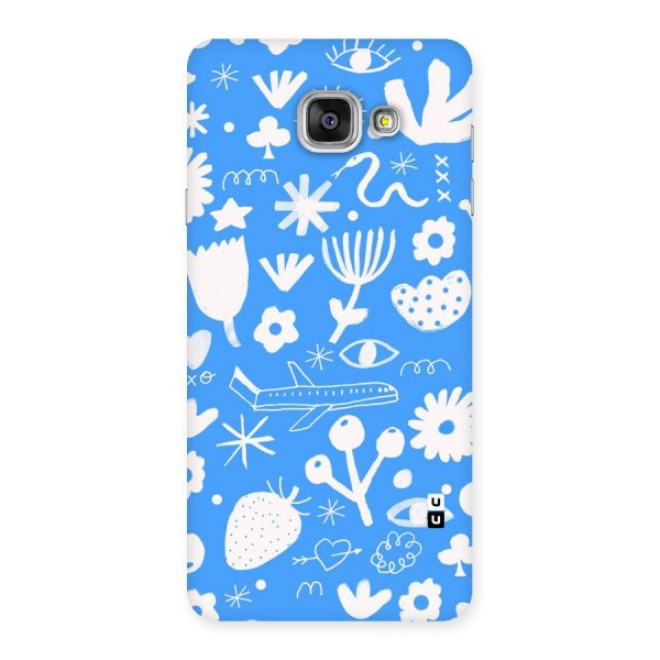 Space Blue Pattern Back Case for Galaxy A7 2016