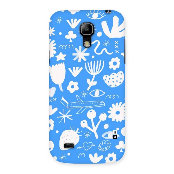 Space Blue Pattern Back Case for Galaxy S4 Mini