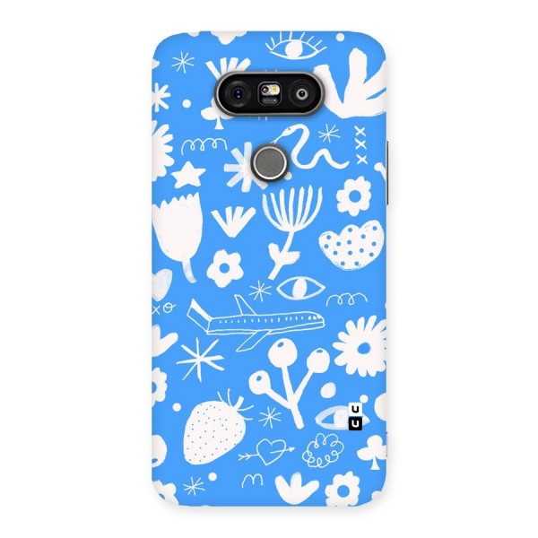 Space Blue Pattern Back Case for LG G5