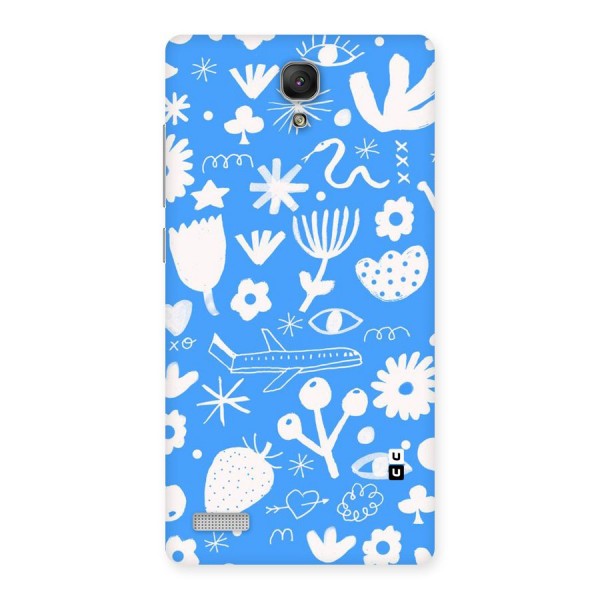 Space Blue Pattern Back Case for Redmi Note