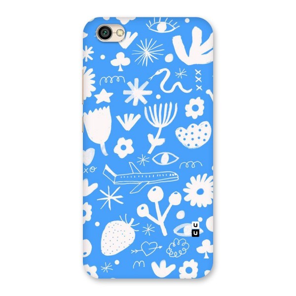 Space Blue Pattern Back Case for Redmi Y1 Lite