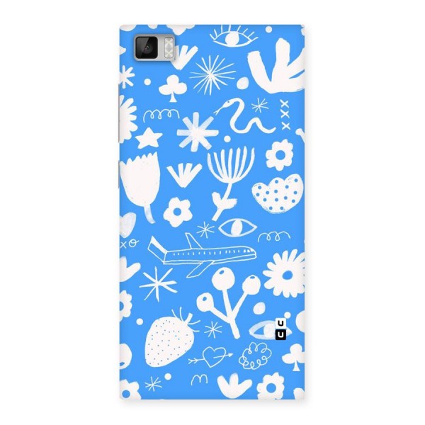 Space Blue Pattern Back Case for Xiaomi Mi3