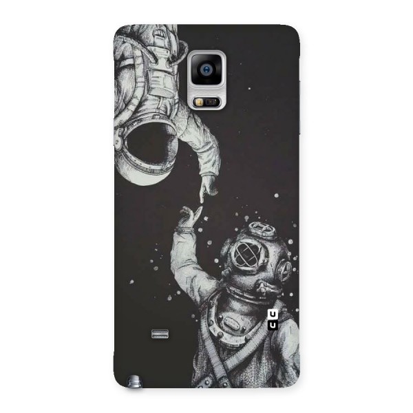 Space Meeting Back Case for Galaxy Note 4