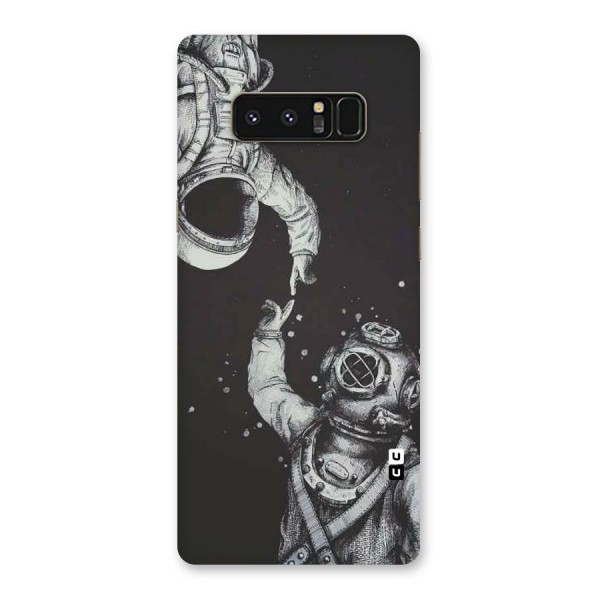 Space Meeting Back Case for Galaxy Note 8