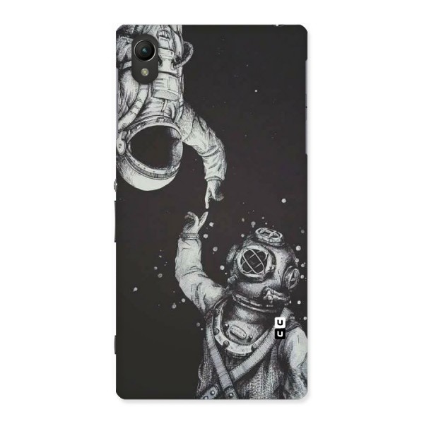 Space Meeting Back Case for Sony Xperia Z1