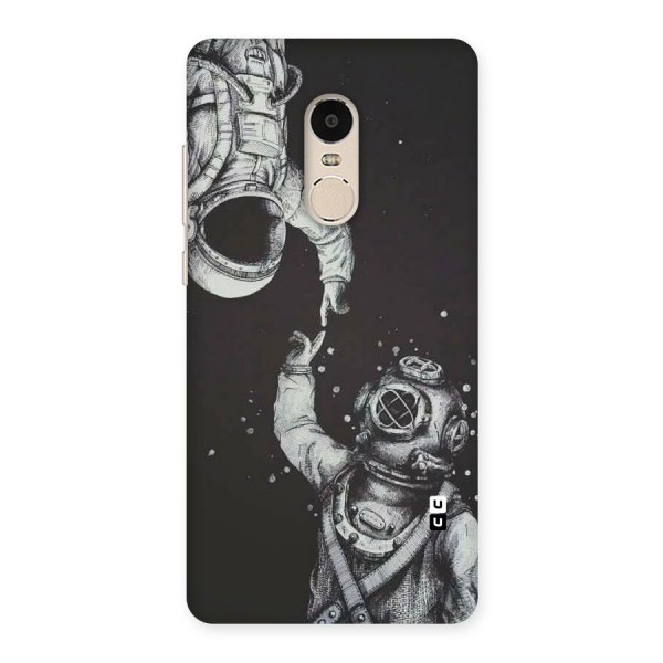 Space Meeting Back Case for Xiaomi Redmi Note 4