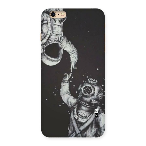 Space Meeting Back Case for iPhone 6 Plus 6S Plus