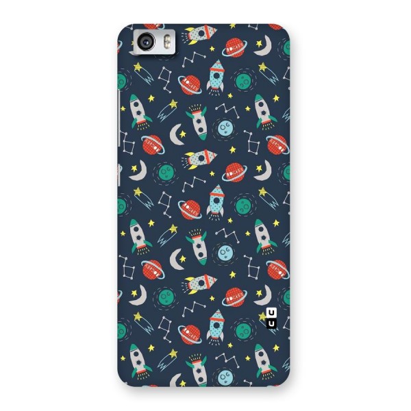 Space Rocket Pattern Back Case for Xiaomi Redmi Mi5