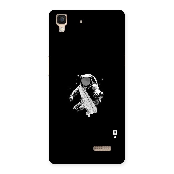 Space Shoe Back Case for Oppo R7