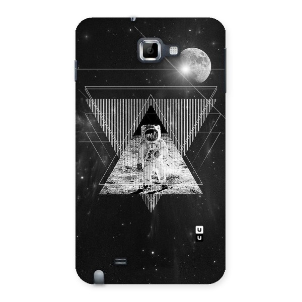 Space Triangle Abstract Back Case for Galaxy Note