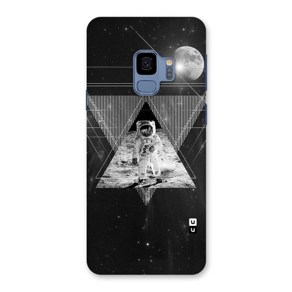 Space Triangle Abstract Back Case for Galaxy S9