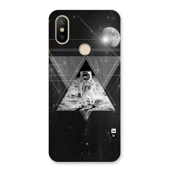 Space Triangle Abstract Back Case for Mi A2