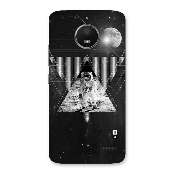 Space Triangle Abstract Back Case for Moto E4