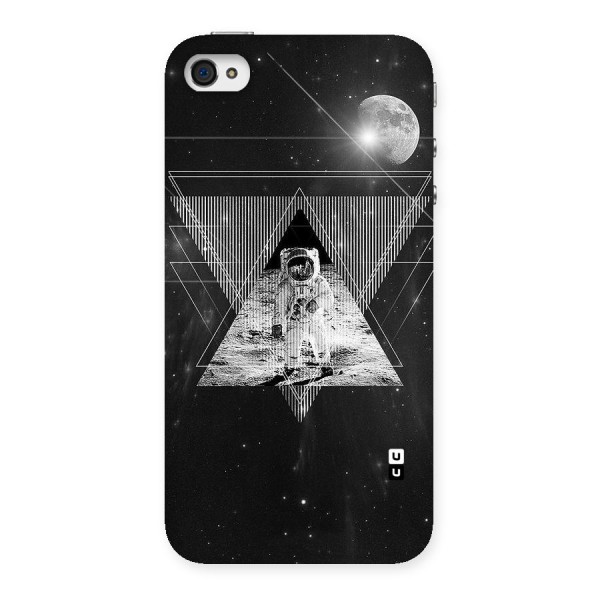 Space Triangle Abstract Back Case for iPhone 4 4s