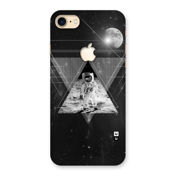 Space Triangle Abstract Back Case for iPhone 7 Apple Cut