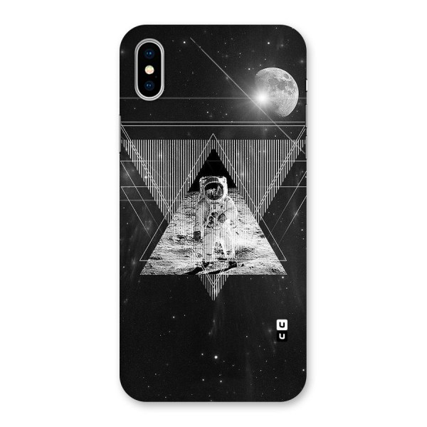 Space Triangle Abstract Back Case for iPhone X