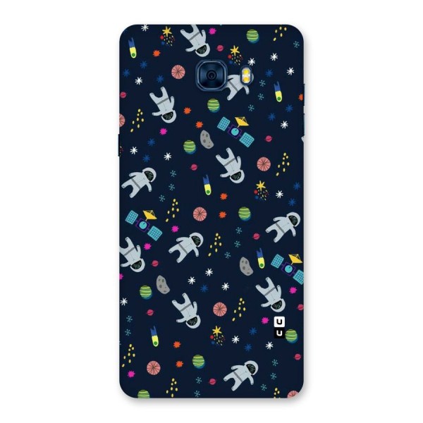 Spaceman Dance Back Case for Galaxy C7 Pro