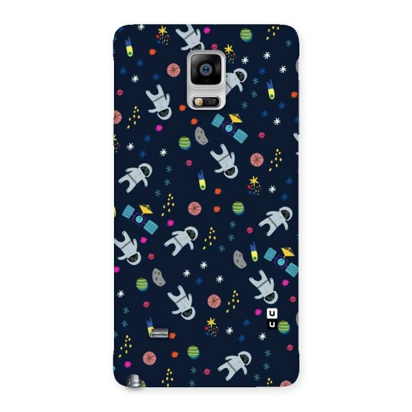 Spaceman Dance Back Case for Galaxy Note 4