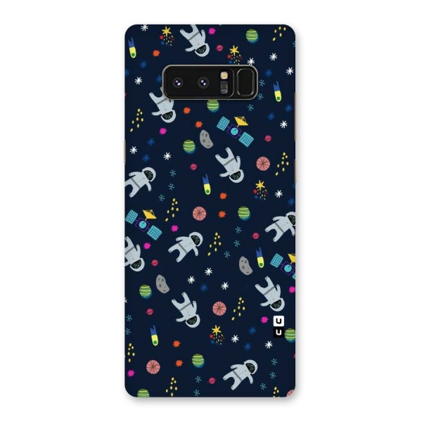 Spaceman Dance Back Case for Galaxy Note 8