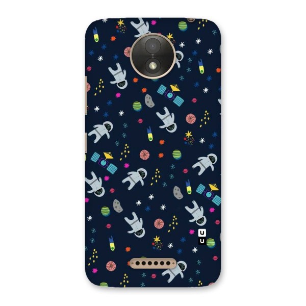 Spaceman Dance Back Case for Moto C Plus