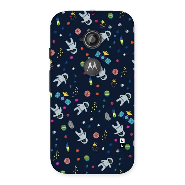 Spaceman Dance Back Case for Moto E 2nd Gen