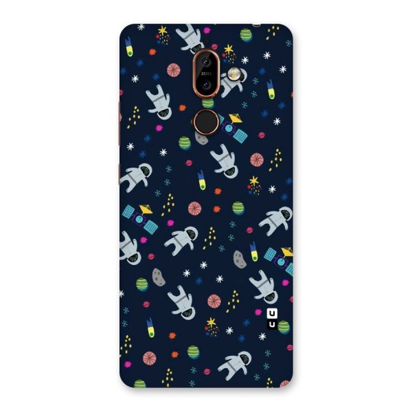 Spaceman Dance Back Case for Nokia 7 Plus