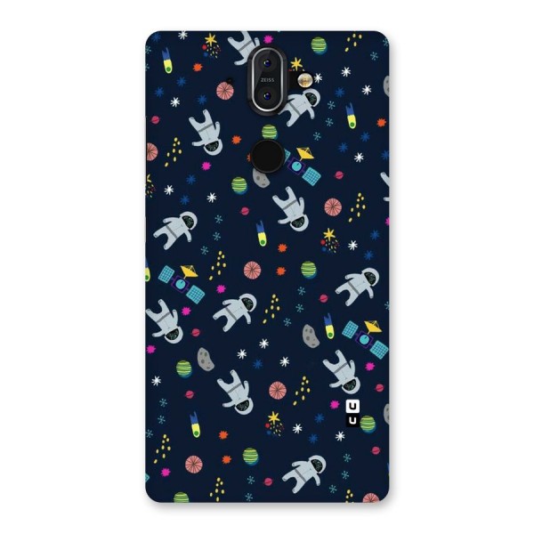 Spaceman Dance Back Case for Nokia 8 Sirocco