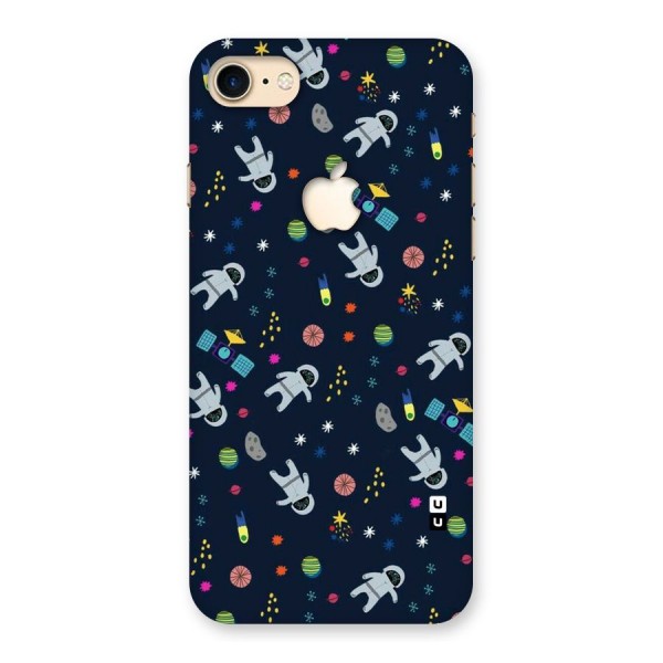 Spaceman Dance Back Case for iPhone 7 Apple Cut